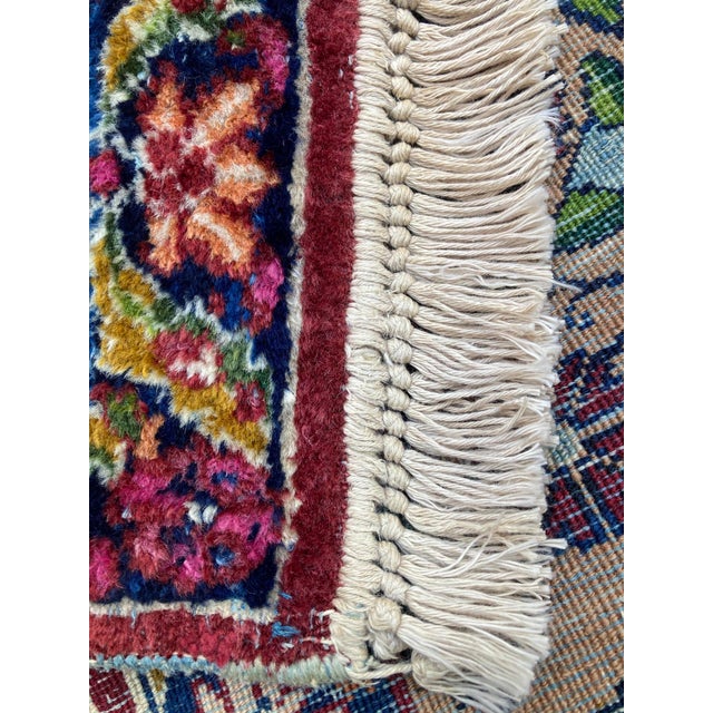 Antique Kirman Lavar Rug in Wool, 1890s For Sale - Image 15 of 18