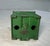 Green Share Antique 1927 Cast Iron Green House Still Coin Bank by Andy & Susan Moore For Sale - Image 8 of 9