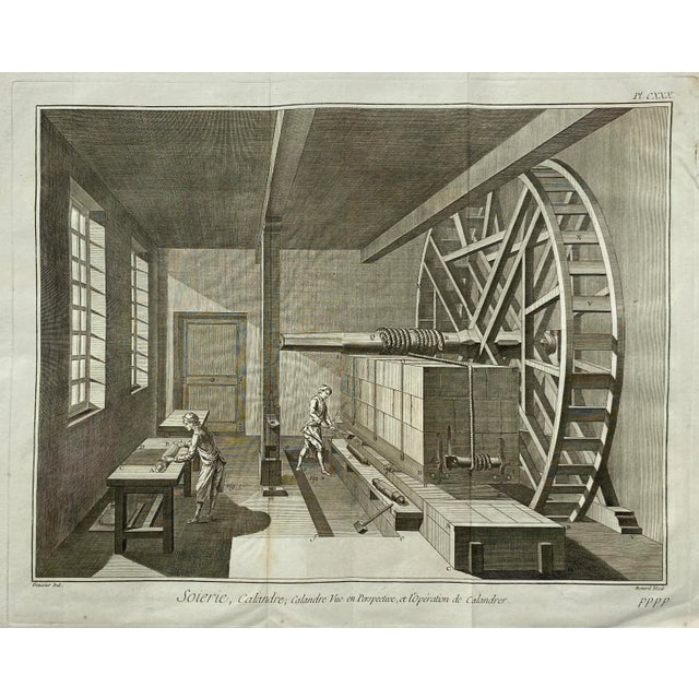 Traditional Antique Diderot Industrial Engraving For Sale - Image 3 of 3