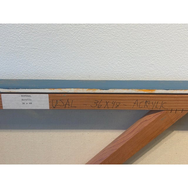 Pastel Figurative Acrylic Painting by Molly Schiff For Sale - Image 4 of 5