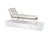 Delta Tau Chaise Lounge in White For Sale In New York - Image 6 of 7