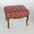 French Antique French Style Carved Walnut & Upholstered Foot Stool, C1920 For Sale - Image 3 of 10