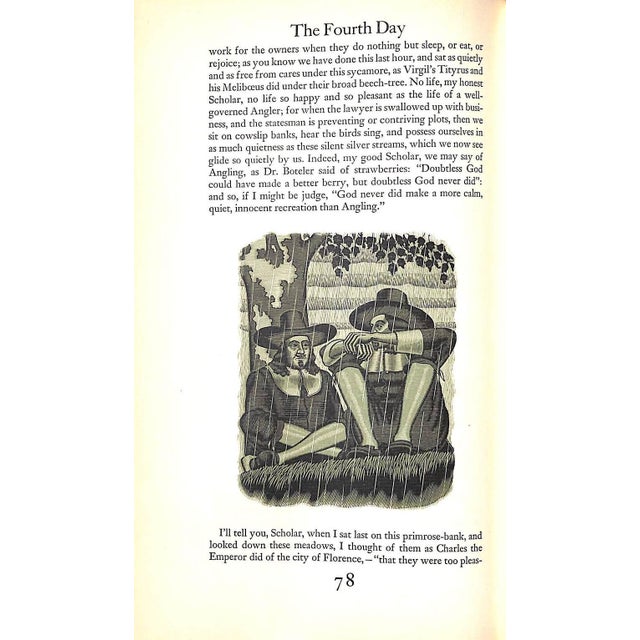 "The Compleat Angler Or, the Contemplative Man's Recreation" 1947 Walton, Izaak For Sale - Image 10 of 12