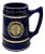 Vintage University of Virginia Uva Cobalt Blue Ceramic Mug For Sale