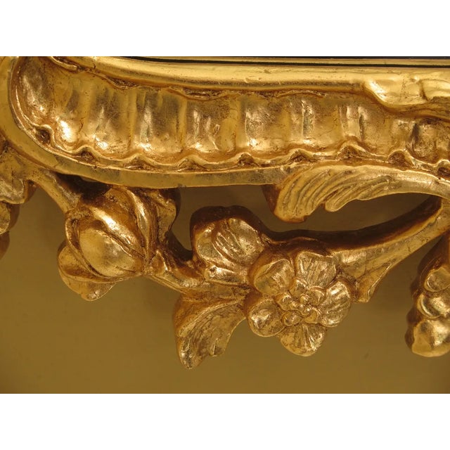 Glass Friedman Brothers Gold Gilt Beveled Mirror For Sale - Image 7 of 10
