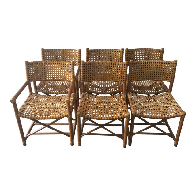 Rattan Dining Chairs by Maguire Chairish