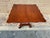 American Antique Flame Mahogany Folding Top Empire Style Card Table Console Table. For Sale - Image 3 of 12