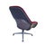 Early 21st Century Steelcase I2i Collaborative Ergonomic Dual Swivel Lounge Chair With Tablet For Sale - Image 5 of 12