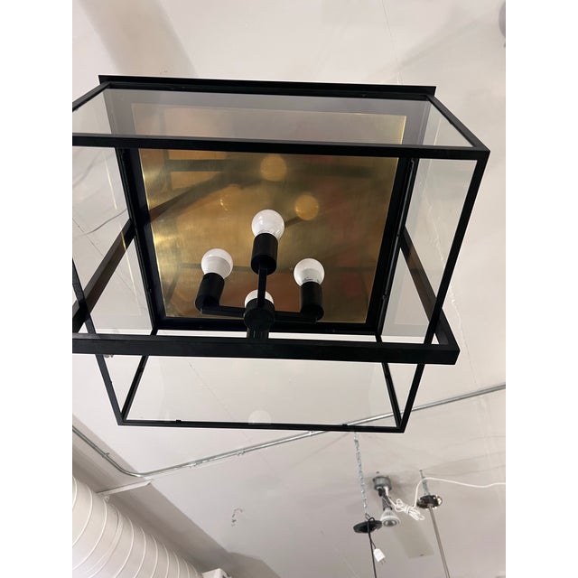French Ian K. Fowler for Visual Comfort Halle Hanging Lantern For Sale - Image 3 of 12