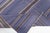 Doris Leslie Blau Vintage Indian Dhurrie Striped Purple Rug For Sale In New York - Image 6 of 9