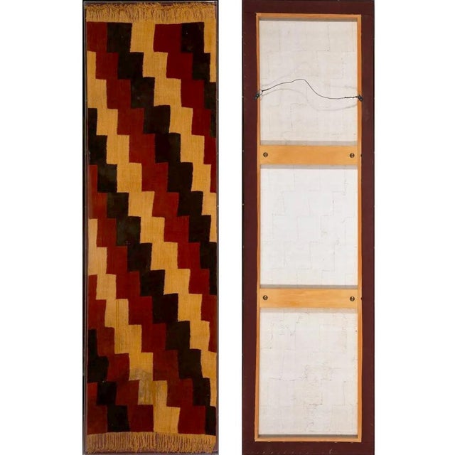 A large Nazca-Wari woven textile panel known as Llika or Awayo (shawl) from Ica Valley on the south coast of nowadays...