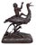 Henri Lechesne "Heron and Monkey" Patinated Bronze For Sale - Image 4 of 6