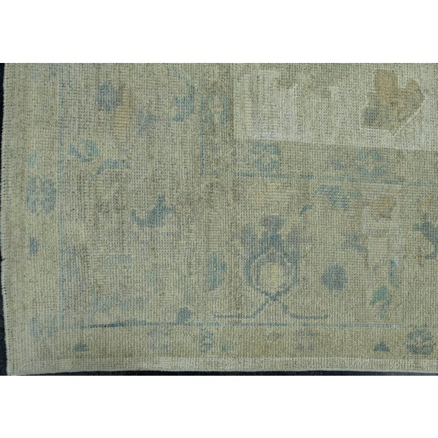 Turkish Oushak Rug 8'9" x 12' #18523 For Sale - Image 4 of 8
