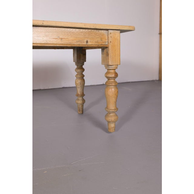 Monumental Antique English Pine Harvest Table | 12.5 Feet | Circa 1880 For Sale In Orlando - Image 6 of 10
