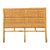 This striking vintage queen headboard is a masterclass in mid-century organic design, showcasing the timeless appeal of...