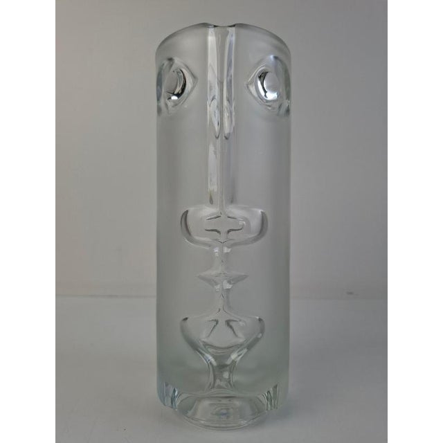 Model 3483 and 3484 Face Vases by Adolf Matura for Sklo Union, 1972, Set of 2 For Sale - Image 4 of 18