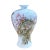 Vintage Chinoiserie Porcelain Egg Shell Vase 13.25" H For Sale - Image 4 of 9