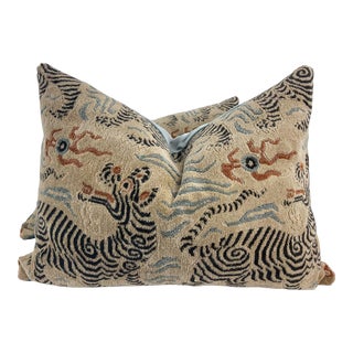 Clarence House "Tibet" in Graphite 18"x24" Pillows-A Pair For Sale