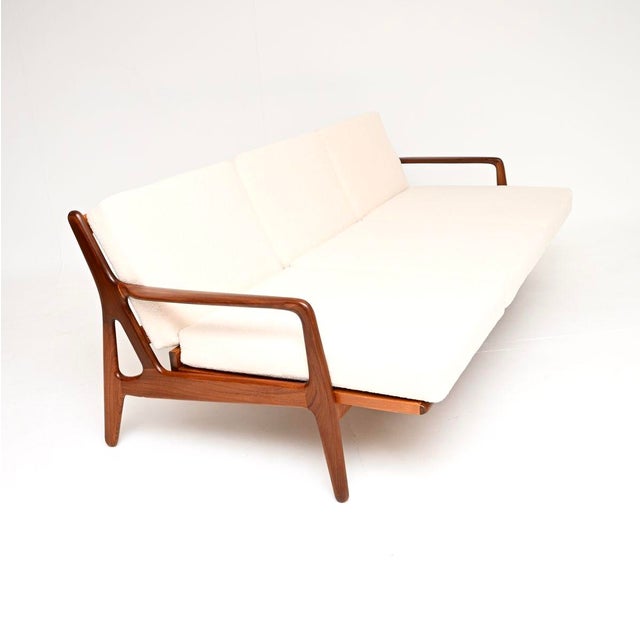 Mid-Century Modern Vintage Danish Sofa Bed by Arne Vodder from Vamø, 1960s For Sale - Image 3 of 11