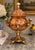 A striking mid-19th-century Victorian copper and brass samovar or hot water tea urn, circa 1860, attributed to England...