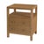 Tan Nora 21 in. W Rectangular Wood 2 Drawer Nightstand with Open Shelf, Light Natural For Sale - Image 8 of 8