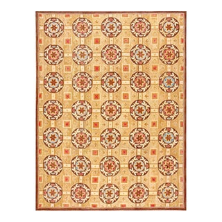 Contemporary American Hooked Rug 8' X 10' For Sale