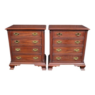Late 20th Century Henkel Harris Nightstands - A Pair For Sale