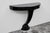 Art Deco Semi-Circular Console Table in Black High-Gloss Lacquer, 1930s For Sale - Image 6 of 9