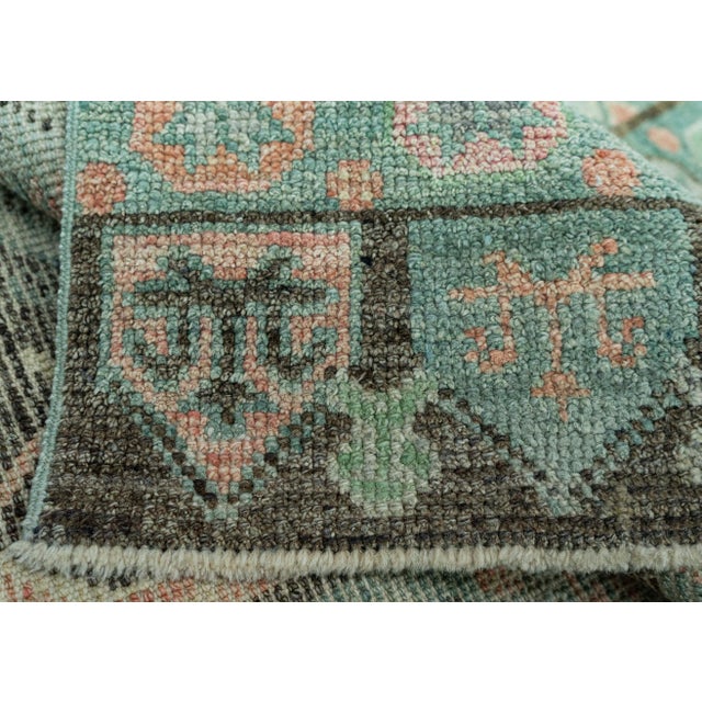 Turkish Turkish Oushak Rug 2'11" x 20'1" #20093 For Sale - Image 3 of 8