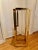 Mid 20th Century Deco Style Brass Pedestal Art Stand For Sale - Image 5 of 7