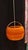 Vintage Space Age Orange Plastic Pendant Lamp, 1970s, in Worn conditions. Designed 1970 to 1979 Up to 250V (Europe/UK...