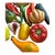 Farmhouse Vintage Realistic Hand Crafted Paper Mache Fruit & Vegetables (Set of 22) For Sale - Image 3 of 6