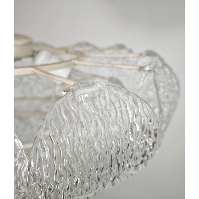 Vintage Italian Murano Glass Pendant Light by Gino Vistosi, 1960s For Sale - Image 11 of 18