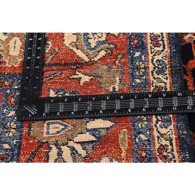 Antique Persian Bibikabad Rug - 10'08 X 12'08 For Sale In Dallas - Image 6 of 9