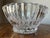 1990s 1990s Polonia Lead Crystal Bowl, Made in Poland Ribbed Diamond Design For Sale - Image 5 of 7