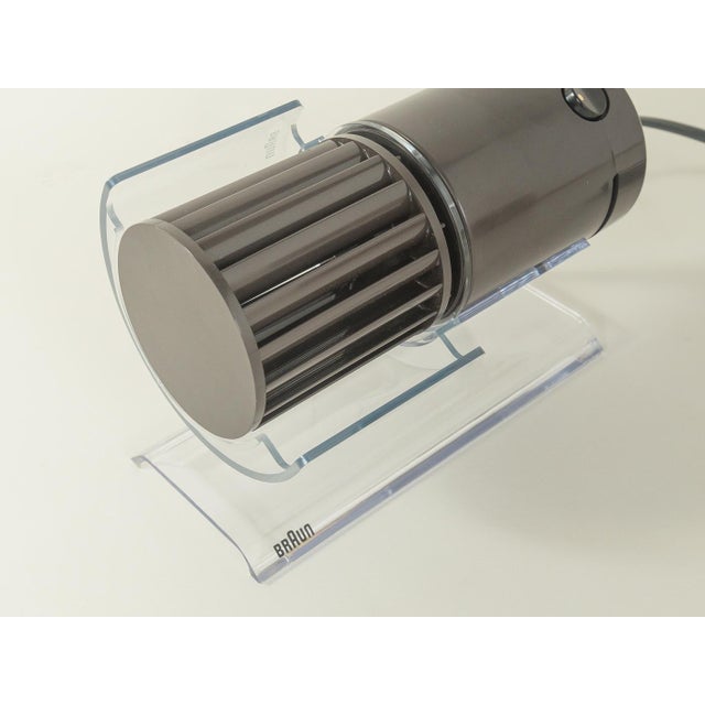Vintage HL70 Table Fan by Reinhold Weiß & Jürgen Greubel for Braun, 1970s For Sale - Image 10 of 12