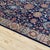 Textile Navy Blue Persian Mahal Hand-Knotted Wool Rug - 8' X 9'11" For Sale - Image 7 of 17