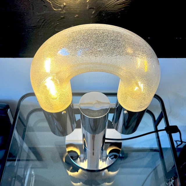 Table Lamp attributed to Aldo Nason for Mazzega, Italy, 1960s For Sale - Image 11 of 14