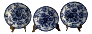 Victorian Porcelain Water Nymph Plates from Wedgwood, 1800, Set of 3
