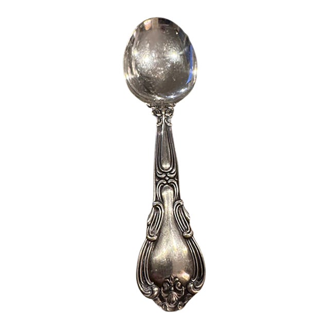 Antique Gorham "Chantilly" Sterling Silver Baby Spoon. 4.5" Long For Sale