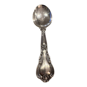 Antique Gorham "Chantilly" Sterling Silver Baby Spoon. 4.5" Long