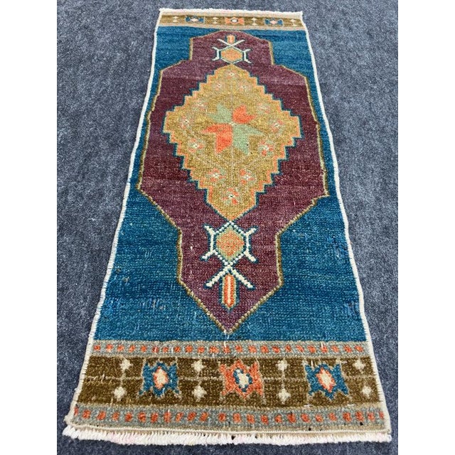 Turkish Yastik Rug 1'2" x 3'1" #24380 Explore a curated collection of hallway runners, wool rugs, and handmade...