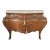Late 19th Century French Amboyna Bombé Commode With Marble Top & Gilt-Bronze Mounts, Circa 1890 For Sale