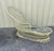 Mid-Century Modern Vintage Spun Fiberglass Chaise Lounge Attributed to Russell Woodard , Mid-Century Modern For Sale - Image 3 of 11