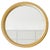 Beige Vintage Space Age Tiger Wall Mirror, 1970s For Sale - Image 8 of 8