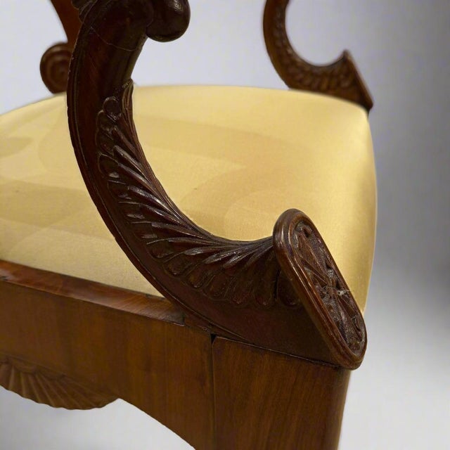19th Century Single Neoclassical Armchair, Russia For Sale In New York - Image 6 of 9