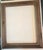 Primitive Wood and Burlap Trompe Picture Frame For Sale - Image 6 of 16