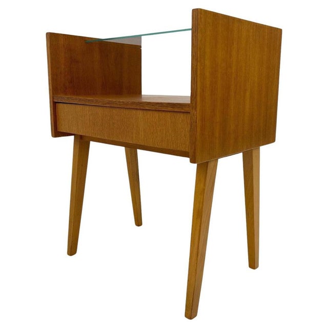 Nightstand attributed to Arch. František Jirák, 1960s For Sale - Image 9 of 9
