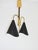 Mid-Century Modern Pendant Light in Brass and Metal, 1970s For Sale - Image 6 of 13