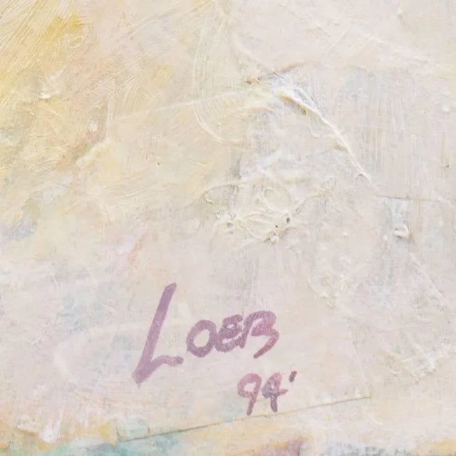 Signed lower center, 'Loeb' for John Loeb (American, 20th century) and dated 1994; accompanied by old exhibition poster...